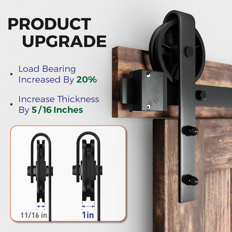 10FT Sliding Door Track Wardrobe Barn Kit