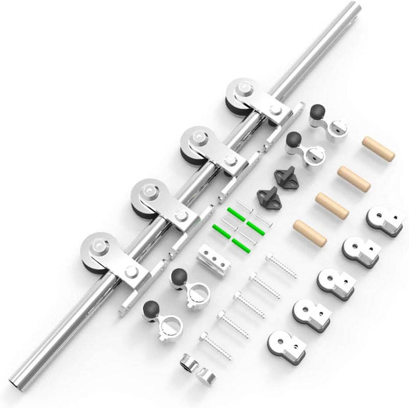 10FT Stainless Steel Sliding Barn Door Hardware