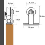 10FT Stainless Steel Sliding Barn Door Hardware