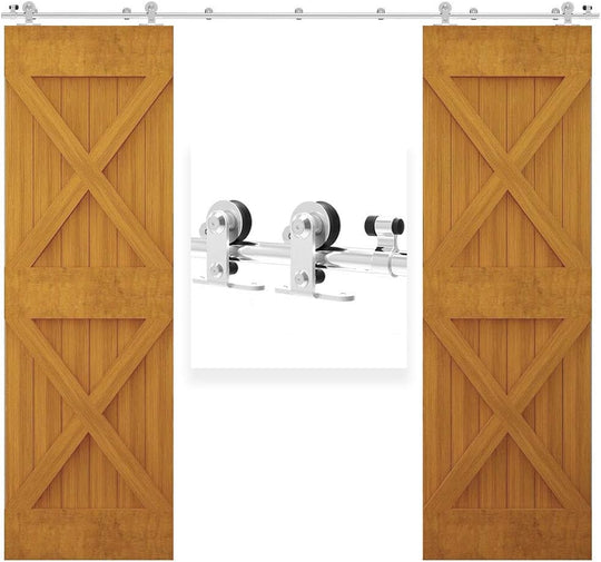10FT Stainless Steel Sliding Barn Door Hardware