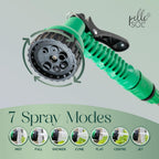 10m Garden Hose Reel with 7 Adjustable Spray