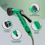 10m Garden Hose Reel with 7 Adjustable Spray
