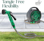 10m Garden Hose Reel with 7 Adjustable Spray
