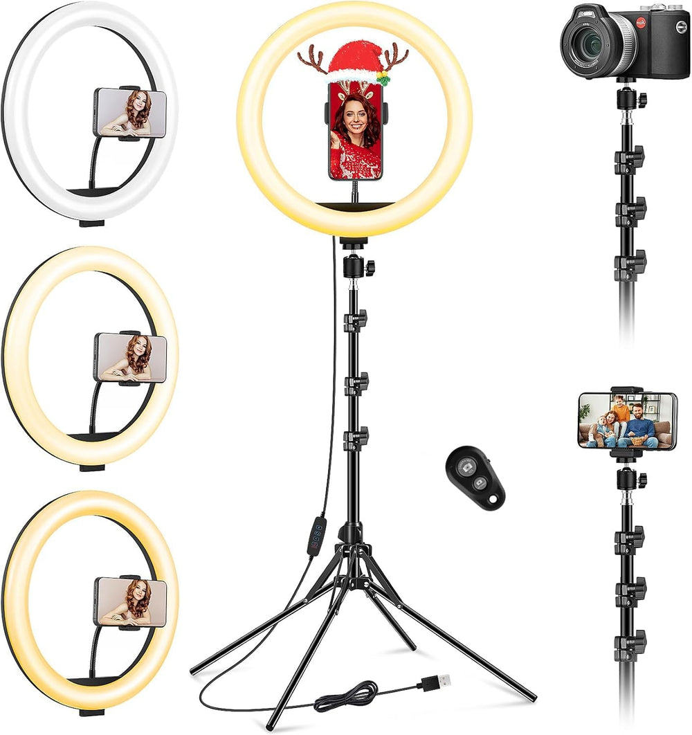 11.5 Inch Ring Light with Tripod Stand Phone