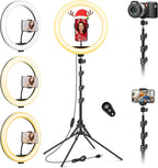 11.5 Inch Ring Light with Tripod Stand Phone