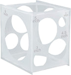 11 Holes Collapsible Plastic Balloon Sizer Cube Box
