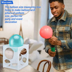 11 Holes Collapsible Plastic Balloon Sizer Cube Box