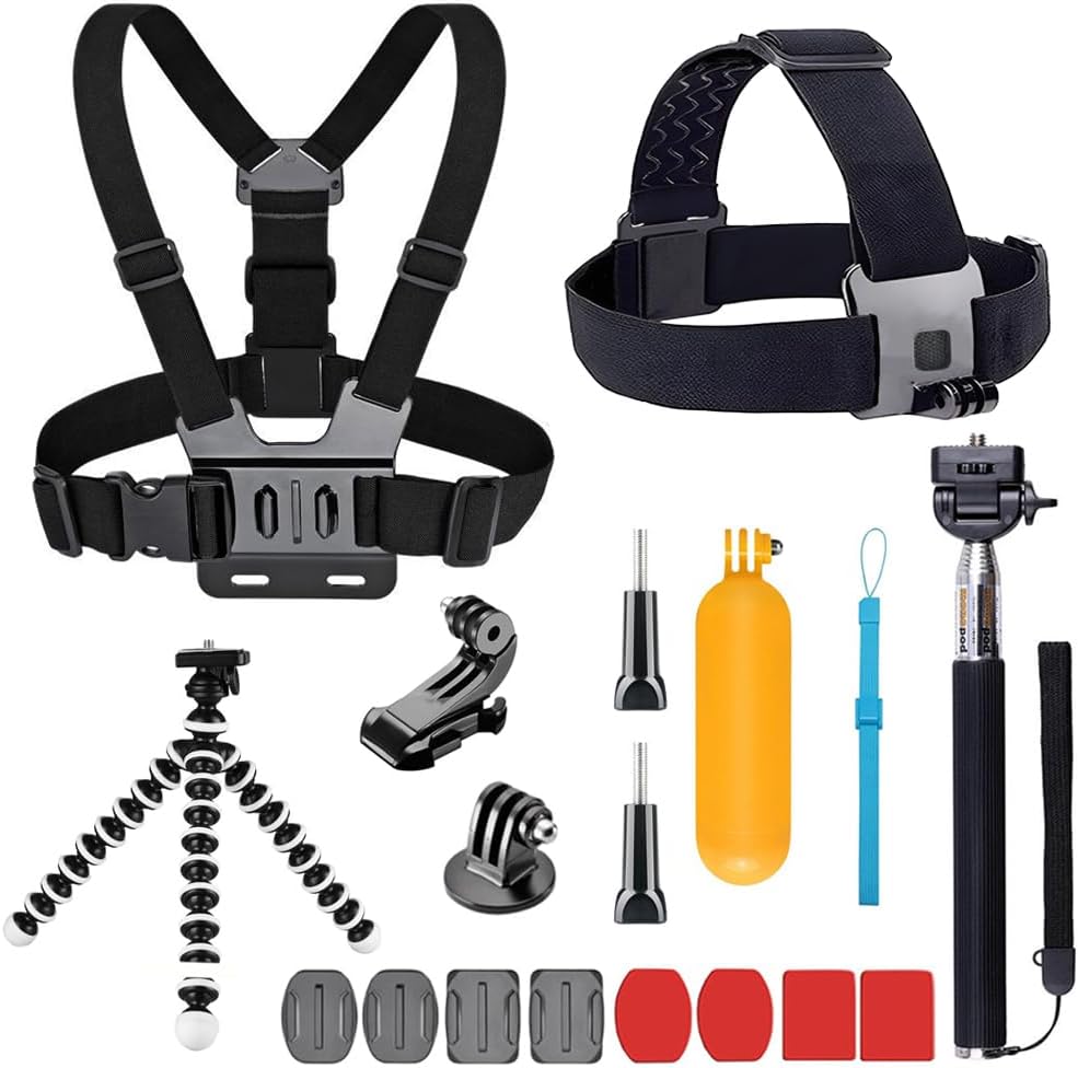 11-In-1 Action Camera Accessory Kit