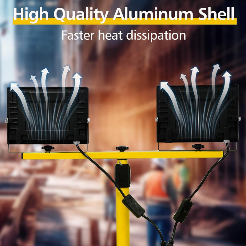 11000lumen LED Work Light with Stand 2 Adjustable