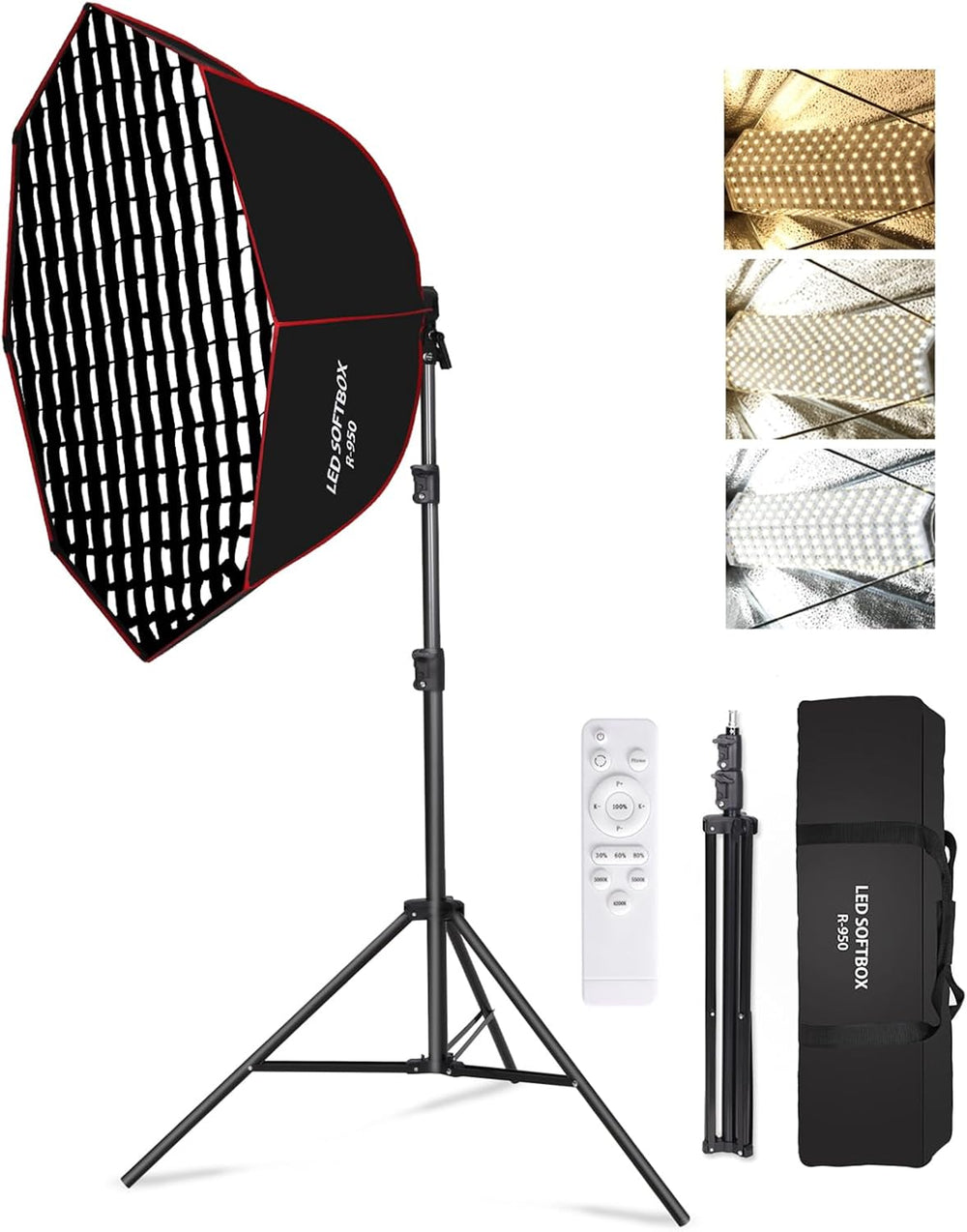 110W Softbox Lighting Kit 37.4 " 95CM Large