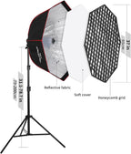 110W Softbox Lighting Kit 37.4 " 95CM Large