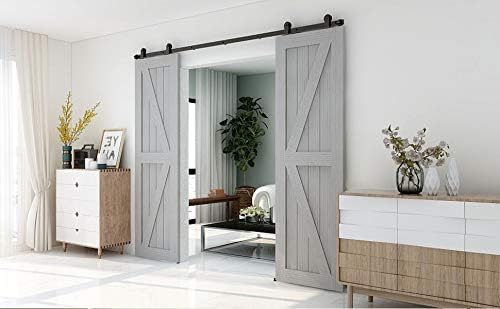 11FT Sliding Barn Wood Door Closet Hardware