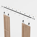 11FT Sliding Barn Wood Door Closet Hardware