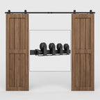 11FT Sliding Barn Wood Door Closet Hardware