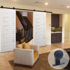 11FT Sliding Barn Wood Door Closet Hardware