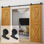 11FT Sliding Barn Wood Door Closet Hardware