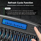 12 Bays Smart Battery Charger Aa Aaa Ni-Mh