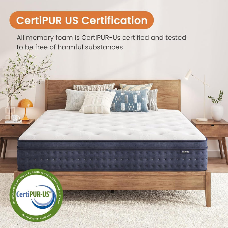 12 Inch Orthopaedic Hybrid Mattress Medium Firm