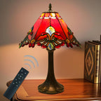 12 Inch Tiffany Table Lamp Baroque Style Stained