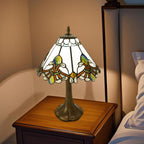 12 Inch Tiffany Table Lamp Baroque Style Stained