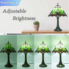 12 Inch Tiffany Table Lamp Baroque Style Stained