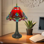 12 Inch Tiffany Table Lamp Baroque Style Stained