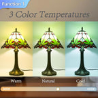 12 Inch Tiffany Table Lamp Baroque Style Stained