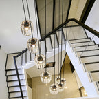 12 Light Raindrop Crystal Chandelier