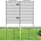 12 Panel No Dig Decorative Garden Fence