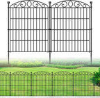 12 Panel No Dig Decorative Garden Fence
