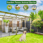 12 Panel No Dig Decorative Garden Fence
