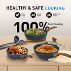 12 Pieces Nonstick Pots and Pans Set Cookware
