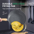 12 Pieces Nonstick Pots and Pans Set Cookware