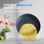 12 Pieces Nonstick Pots and Pans Set Cookware