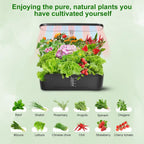 12-Pod Indoor Hydroponic Growing System with 20W Full