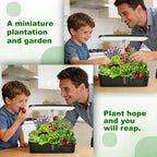 12-Pod Indoor Hydroponic Growing System with 20W Full