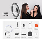 12" Ring Light with Stand Tripod