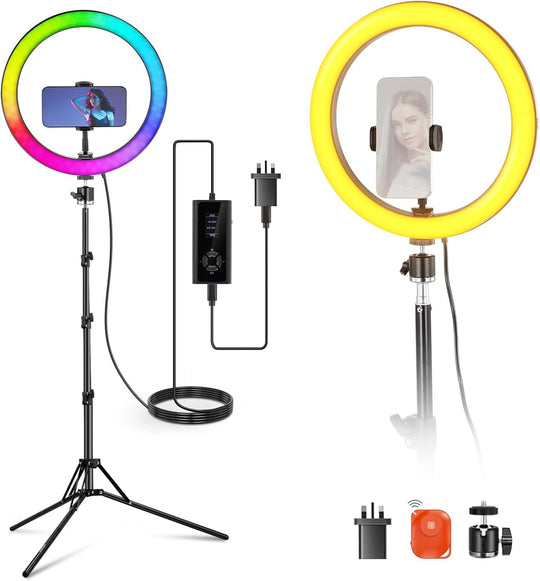 12" Ring Light with Stand Tripod