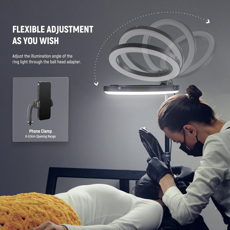 12" Ring Light with Stand Tripod