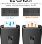 12-Sheet Cross Cut Paper Shredder Home