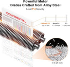 12-Sheet Cross Cut Paper Shredder Home
