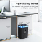 12-Sheet Cross Cut Paper Shredder Home