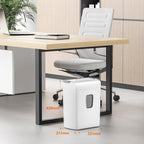 12-Sheet Cross Cut Paper Shredder Home