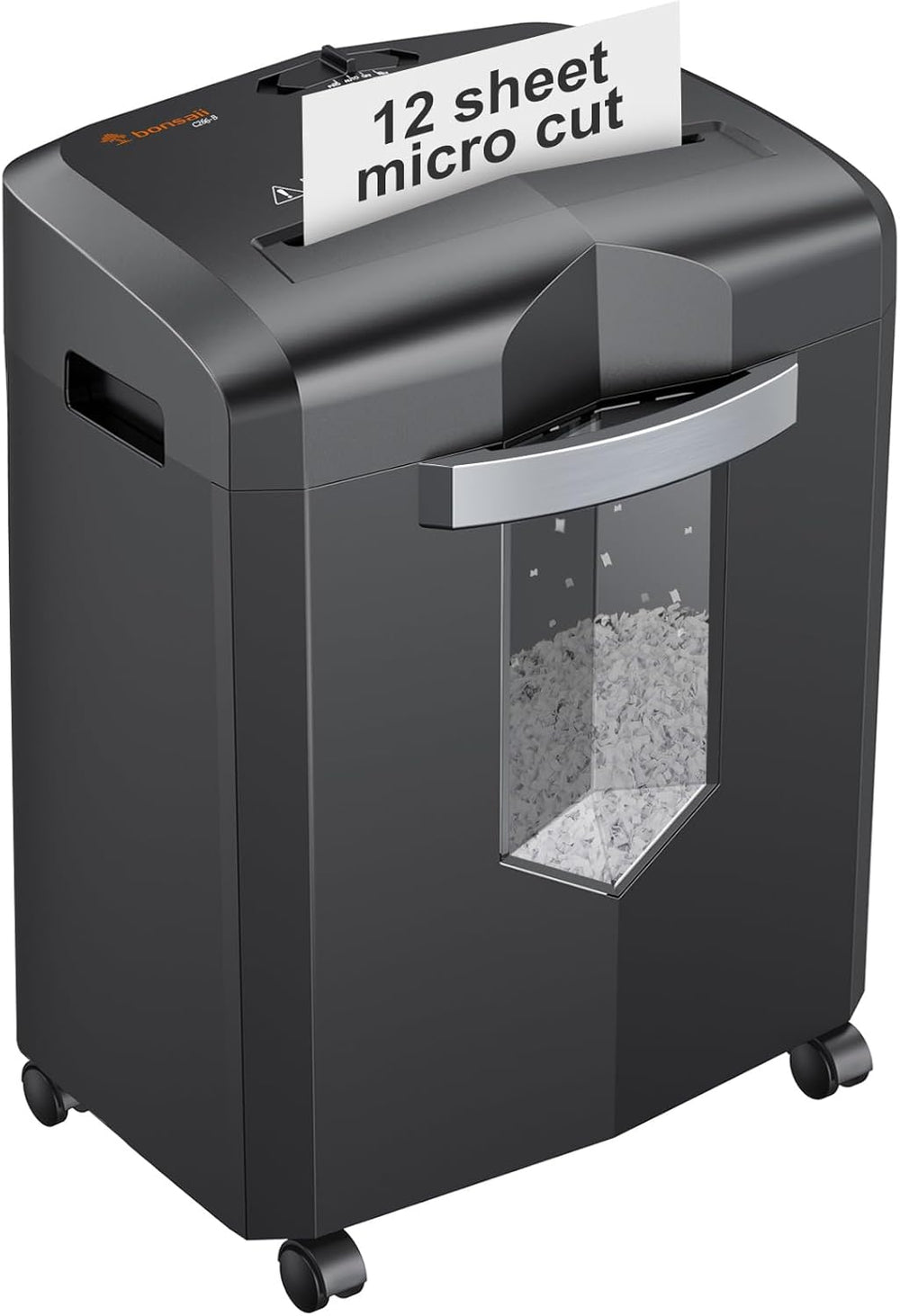 12-Sheet Micro Cut Paper Shredder