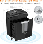 12-Sheet Micro Cut Paper Shredder