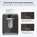 12-Sheet Micro Cut Paper Shredder