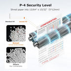 12-Sheet Micro Cut Paper Shredder