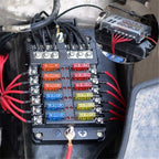 12-Way Blade Fuse Block W Negative Bus Atc