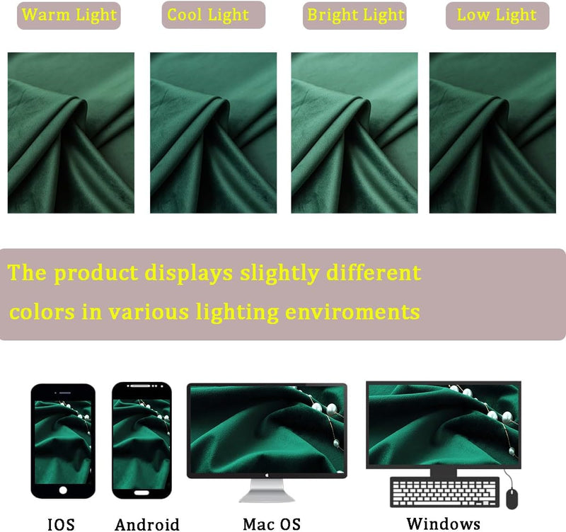 120 Inch Extra Long for High Ceiling Decorative