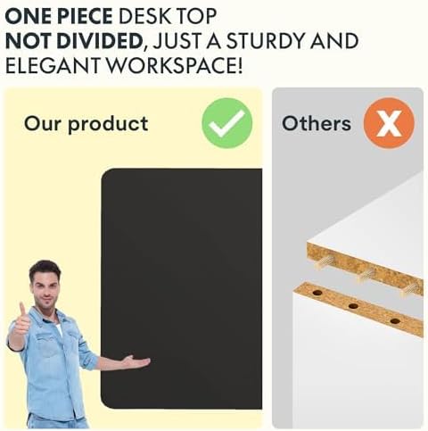 120 X 60CM Electric Standing Desk One Piece